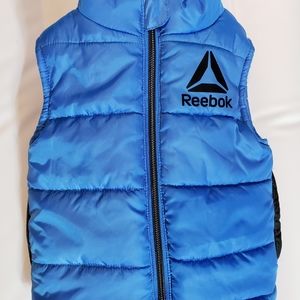 Kid's Reebok puffer vest. (B)
